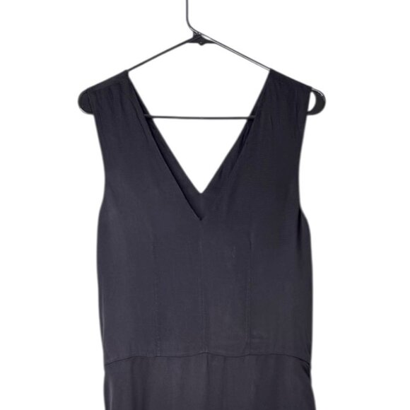 Everlane Black Deep V-neck Maxi Dress - Picture 7 of 7